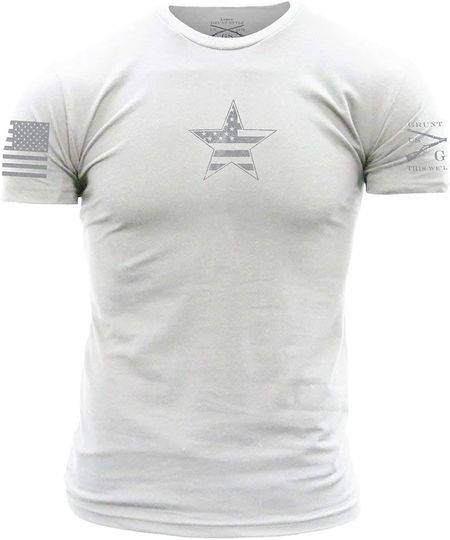 Grunt Style Basic American Star T-Shirt Meaningful Gift For Family Gift For Boyfriend Valentine Gift