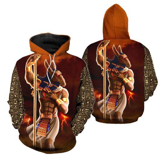 Egyptian God Set 3D Hoodie