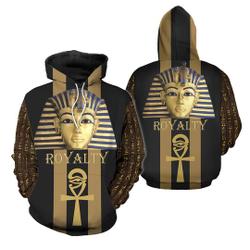 Egyptian King Tut Royalty 3D Hoodie