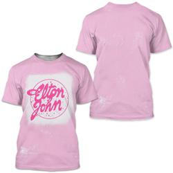 Elton John Bleached 3D T shirt Meaningful Gift For Family Gift For Boyfriend Valentine Gift