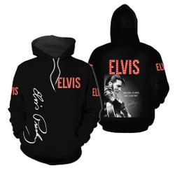 Elvis Presley Christmas 3D Hoodie