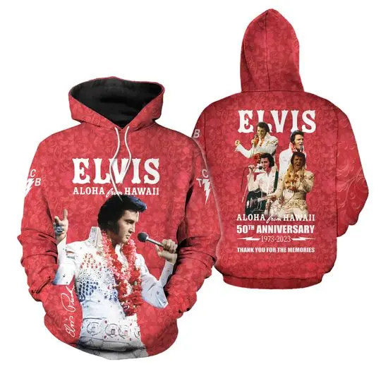 Elvis Presley 3D Hoodie