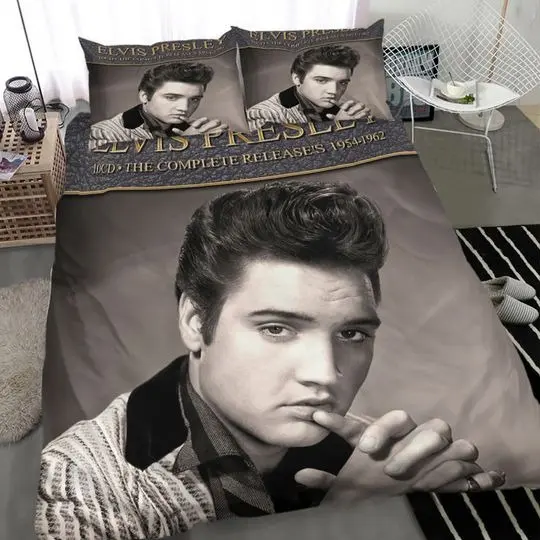 Elvis Presley Bedding Set Gift For Your Girlfriend Boyfriend Gift For Love Gift For Friend Best Valentine Present Holiday Gift