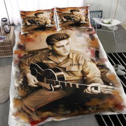 Elvis Presley Bedding Set Gift For Your Girlfriend Boyfriend Gift For Love Gift For Friend Best Valentine Present Holiday Gift