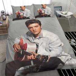 Elvis Presley Bedding Set Gift For Your Girlfriend Boyfriend Gift For Love Gift For Friend Best Valentine Present Holiday Gift