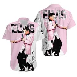 Elvis Presley Button Hawaii Shirt Gift For Your Girlfriend Boyfriend Gift For Love Gift For Friend Best Valentine Present Holiday Gift