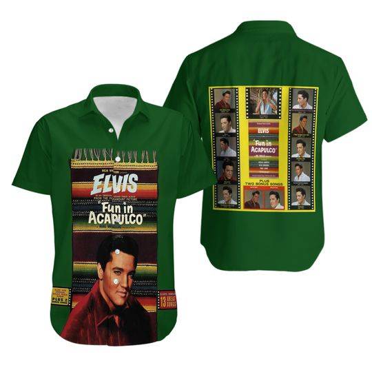 Elvis Presley Fun In Acapulco Hawaiian Shirt Rock Music Gift Gift For Your Girlfriend Boyfriend Gift For Love Gift For Friend Best Valentine Present Holiday Gift