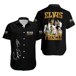 Elvis Presley Hawaiian Shirt, Long Live The King  Elvis Presley Hawaiian Gift For Your Girlfriend Boyfriend Gift For Love Gift For Friend Best Valentine Present Holiday Gift