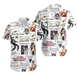 Elvis Presley Button Shirt Gift For Your Girlfriend Boyfriend Gift For Love Gift For Friend Best Valentine Present Holiday Gift