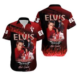 Elvis Presley Hawaiian Shirt Gift For Your Girlfriend Boyfriend Gift For Love Gift For Friend Best Valentine Present Holiday Gift