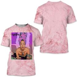 Erykah Badu Tie-Dye Graphic T-Shirt Meaningful Gift For Family Gift For Boyfriend Valentine Gift