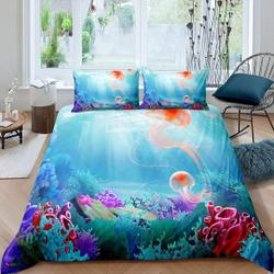 Under the sea jellyfish Bedding SetsGift For Your Girlfriend Boyfriend Gift For Love Gift For Friend Best Valentine Present Holiday Gift