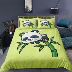 Panda Bedding SetsGift For Your Girlfriend Boyfriend Gift For Love Gift For Friend Best Valentine Present Holiday Gift