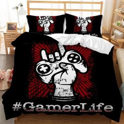 Teens Gamepad Bedding Set Gift For Your Girlfriend Boyfriend Gift For Love Gift For Friend Best Valentine Present Holiday Gift