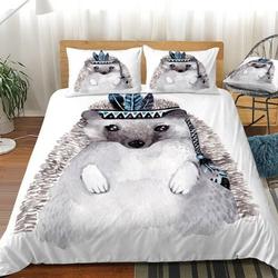 Hedgehog Bedding Set Gift For Your Girlfriend Boyfriend Gift For Love Gift For Friend Best Valentine Present Holiday Gift