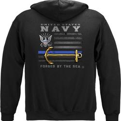 US Navy US Navy Patriotic Flag Hoodie