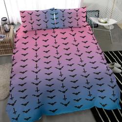 Swarming Bats Bedding SetsGift For Your Girlfriend Boyfriend Gift For Love Gift For Friend Best Valentine Present Holiday Gift