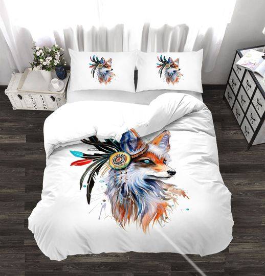 Wolf Bedding SetsGift For Your Girlfriend Boyfriend Gift For Love Gift For Friend Best Valentine Present Holiday Gift
