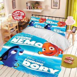 Personalized Finding Nemo Bedding Set Gift For Your Girlfriend Boyfriend Gift For Love Gift For Friend Best Valentine Present Holiday Gift