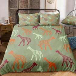 Giraffe Bedding Set Gift For Your Girlfriend Boyfriend Gift For Love Gift For Friend Best Valentine Present Holiday Gift