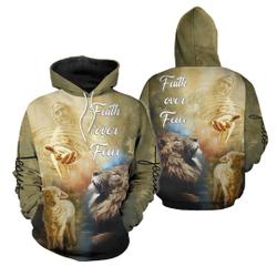 Faith Jesus 3D Hoodie