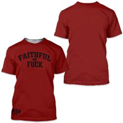 Faithful As F*CK Niner Gang T-Shirt (New) Meaningful Gift For Family Gift For Boyfriend Valentine Gift