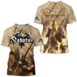 Fans of Sabaton 3D T-shirt Meaningful Gift For Family Gift For Boyfriend Valentine Gift