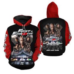Fast & Furious Hoodie, Fast And Furious 22nd Anniversary Shirt