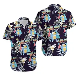 Fathers Shirt, BlueyDad Hawaiian Shirt Gift For Your Girlfriend Boyfriend Gift For Love Gift For Friend Best Valentine Present Holiday Gift