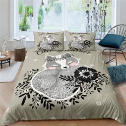 Squirrel Bedding SetsGift For Your Girlfriend Boyfriend Gift For Love Gift For Friend Best Valentine Present Holiday Gift