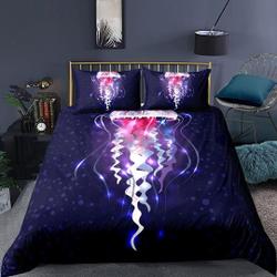 3D Jellyfish Bedding SetsGift For Your Girlfriend Boyfriend Gift For Love Gift For Friend Best Valentine Present Holiday Gift