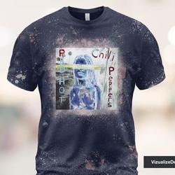 Red Hot Chili Peppers - By The Way Bleached T-Shirt, Red Hot Chili Peppers Shirt Meaningful Gift For Family Gift For Boyfriend Valentine Gift