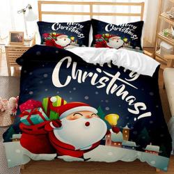 Santa Claus Bedding Set Gift For Your Girlfriend Boyfriend Gift For Love Gift For Friend Best Valentine Present Holiday Gift