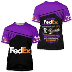 FedEx 3D Tshirt Meaningful Gift For Family Gift For Boyfriend Valentine Gift