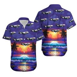 FedEx Express Boeing 777-F28 Summer Hawaiian Shirts Gift For Your Girlfriend Boyfriend Gift For Love Gift For Friend Best Valentine Present Holiday Gift