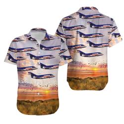 FedEx Express Dassault Falcon 20 Summer Hawaiian Shirts Gift For Your Girlfriend Boyfriend Gift For Love Gift For Friend Best Valentine Present Holiday Gift
