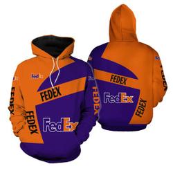 FedEx Express Orange blue 3D Hoodie