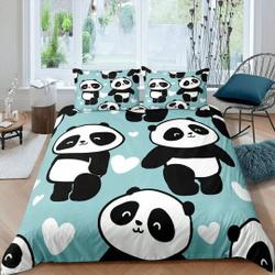 Panda Bedding SetsGift For Your Girlfriend Boyfriend Gift For Love Gift For Friend Best Valentine Present Holiday Gift