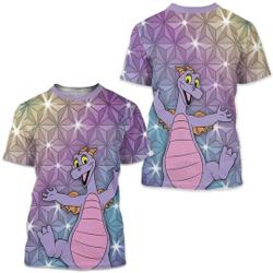 Figment Epcot Beacon of Magic Unisex 3D Shirt Meaningful Gift For Family Gift For Boyfriend Valentine Gift
