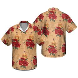 Fireball Aloha Shirt Hawaiian Aloha Shirt Gift For Your Girlfriend Boyfriend Gift For Love Gift For Friend Best Valentine Present Holiday Gift