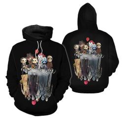 Cute Horror Movie Character 3D Hoodie