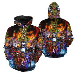Five Nights at Freddy 3D Hoodie