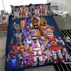 Five Nights at Freddy's Duvet Cover Bedding SetsGift For Your Girlfriend Boyfriend Gift For Love Gift For Friend Best Valentine Present Holiday Gift