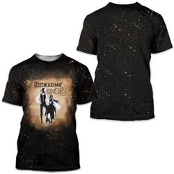 Fleetwood Mac Rumors Bleached 3D T shirt Meaningful Gift For Family Gift For Boyfriend Valentine Gift