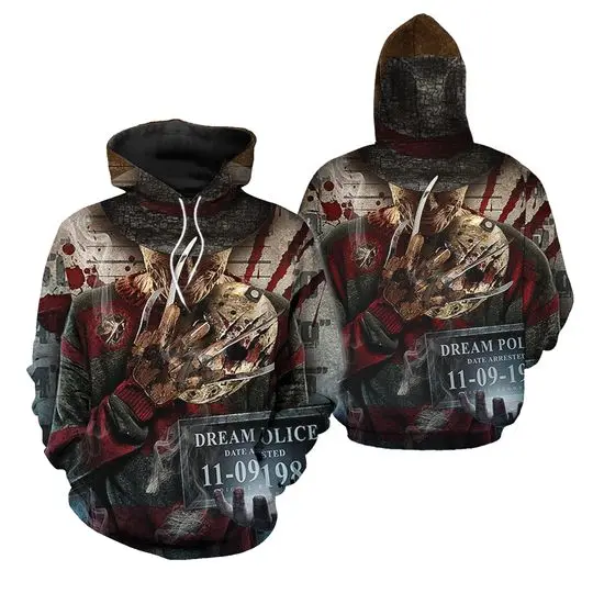 Freddy Krueger 3D Hoodie