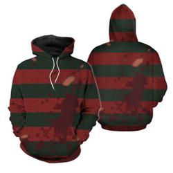 Freddy Krueger Full Over Print 3D Hoodie