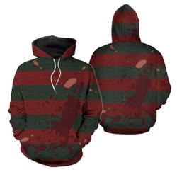 Freddy Krueger Halloween Costumes Hoodie