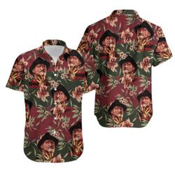 Freddy Krueger Hawaiian Shirt Gift For Your Girlfriend Boyfriend Gift For Love Gift For Friend Best Valentine Present Holiday Gift