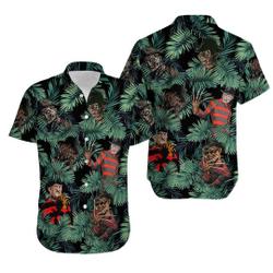 Freddy Krueger Shirt, Freddy Krueger Hawaiian Shirt Gift For Your Girlfriend Boyfriend Gift For Love Gift For Friend Best Valentine Present Holiday Gift