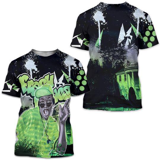 Fresh Green Jordan 3D Shirt Meaningful Gift For Family Gift For Boyfriend Valentine Gift